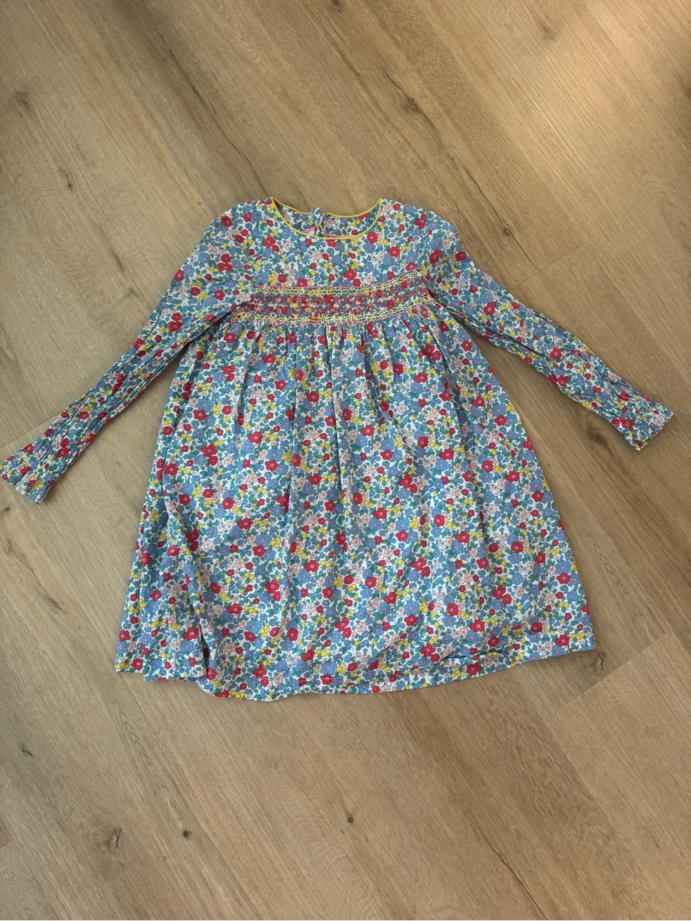 Mini Boden LibertyFloral Smock Dress - size 9/10